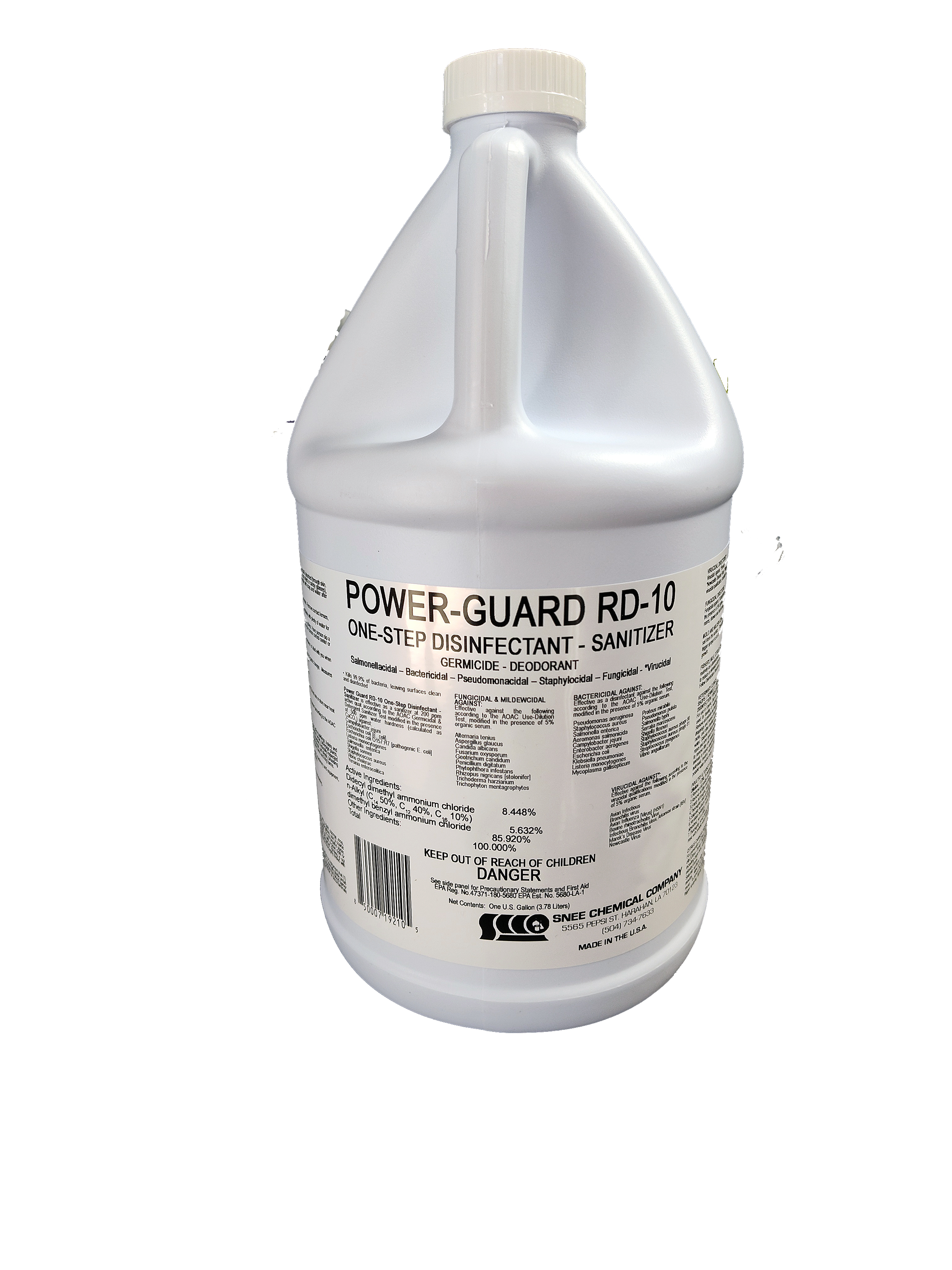 (image for) Power Guard RD-10 One-Step Disinfectant-Sanitizer, 1 gallon